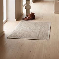 Dixie dørmåtte i Sisal, Beige med kant  - 60x90 cm.